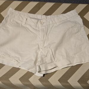 bcg White Cotton Casual Bermuda Shorts